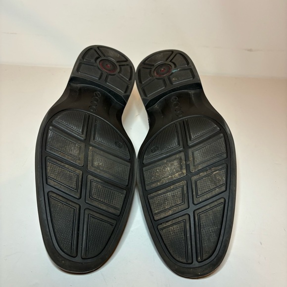 ECCO METROPOLE LONDON PENNY LOAFERS BLACK LEATHER SIZE 45 Men’s Size 11 11.5 - Picture 8 of 10